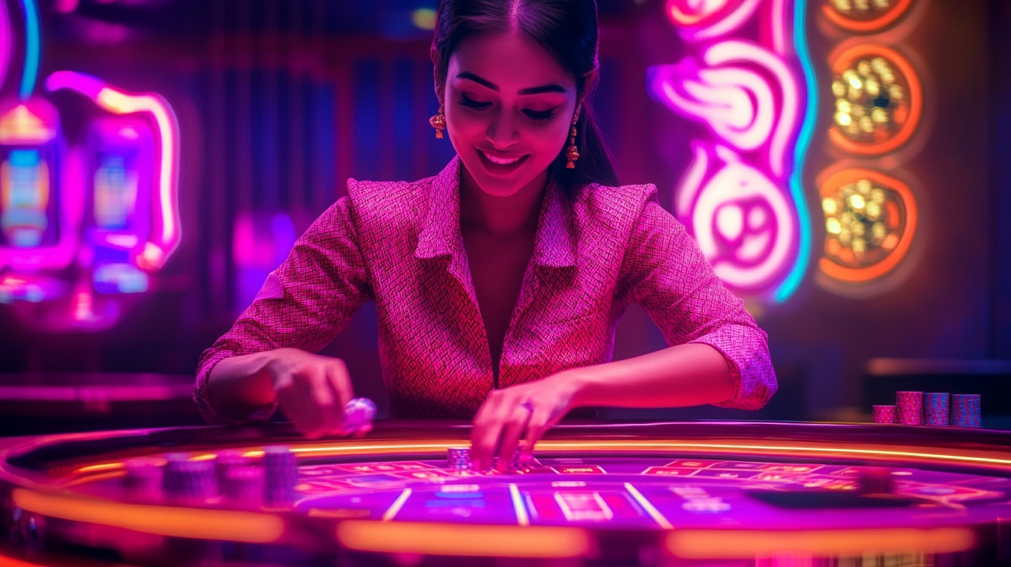Live dealer playing Teen Patti at 7J777 Bangladesh